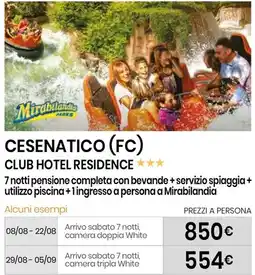 Eurospin CLUB HOTEL RESIDENCE offerta