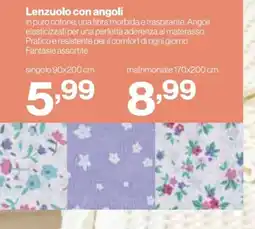 In'S Mercato Lenzuolo con angoli offerta