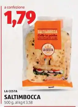 ALDI LA CESTA SALTIMBOCCA offerta