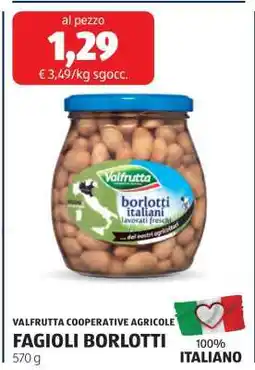 ALDI FAGIOLI BORLOTTI offerta