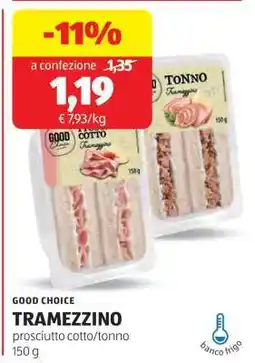ALDI TRAMEZZINO offerta
