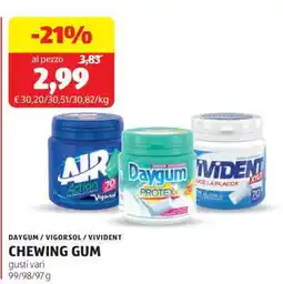 ALDI CHEWING GUM offerta
