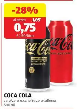 ALDI Coca Cola offerta