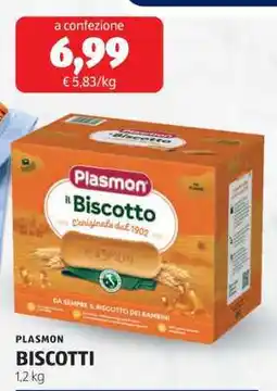 ALDI Plasmon Biscotti offerta