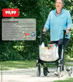ALDI ACTIVE MED DEAMBULATORE offerta