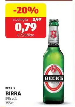 ALDI BECK'S offerta