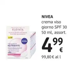 dm drogerie markt NIVEA crema viso giorno SPF 30 offerta