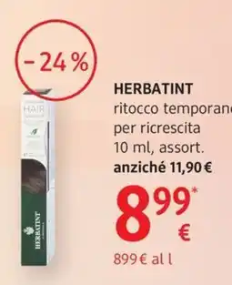 dm drogerie markt HERBATINT ritocco temporaneo per ricrescita offerta