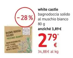 dm drogerie markt white castle bagnodoccia solido al muschio bianco offerta