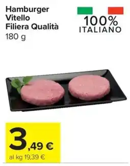 Carrefour Express Hamburger Vitello Filiera Qualità offerta