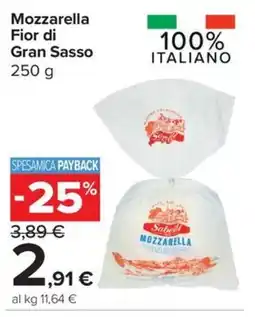Carrefour Express Mozzarella Fior di Gran Sasso Sabell offerta