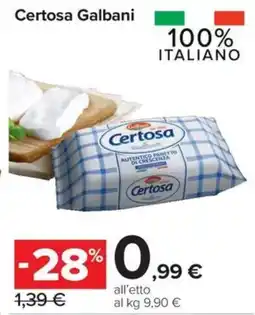 Carrefour Express Certosa Galbani offerta