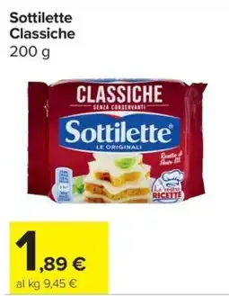 Carrefour Express Sottilette Classiche offerta