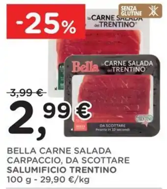 Orvea Bella Carne Salada Carpaccio offerta