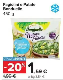 Carrefour Express Fagiolini e Patate Bonduelle offerta