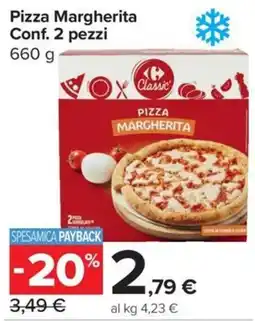 Carrefour Express Pizza Margherita Carrefour Classic offerta