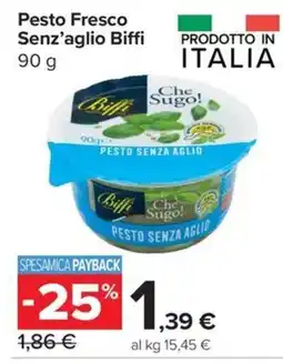Carrefour Express Pesto Fresco Senz’aglio Biffi offerta