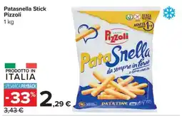 Carrefour Express Patasnella Stick Pizzoli offerta
