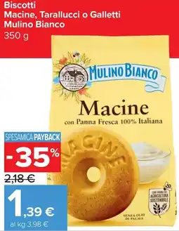 Carrefour Express Macchine Mulino Bianco offerta