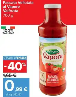 Carrefour Express Passata Vellutata al Vapore Valfrutta offerta