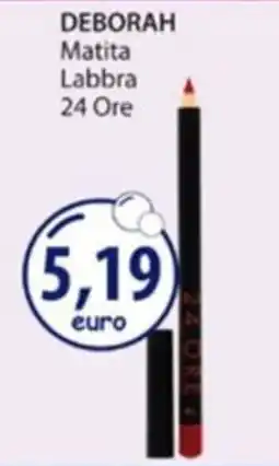 Acqua & Sapone Matita Labbra 24 Ore DEBORAH offerta