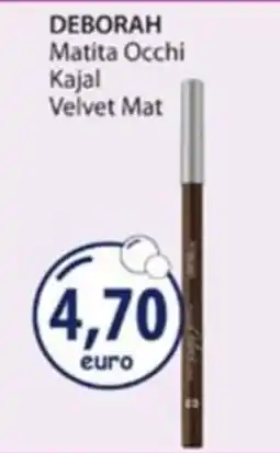 Acqua & Sapone DEBORAH Matita Occhi Kajal Velvet Mat offerta