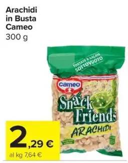 Carrefour Express Arachidi in Busta Cameo offerta