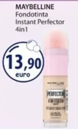 Acqua & Sapone MAYBELLINE Fondotinta Instant Perfector 4in1 offerta