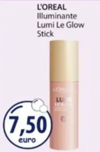 Acqua & Sapone L'OREAL Illuminante Lumi Le Glow Stick offerta