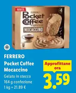 Lidl FERRERO Pocket Coffee Mocaccino offerta