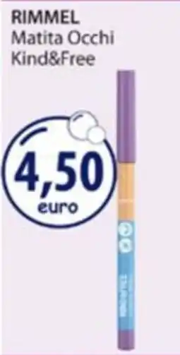 Acqua & Sapone RIMMEL Matita Occhi Kind&Free offerta