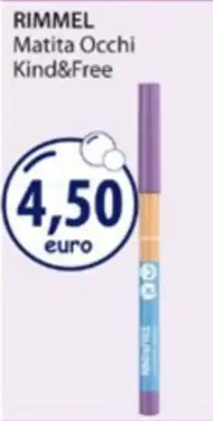 Acqua & Sapone RIMMEL Matita Occhi Kind&Free offerta