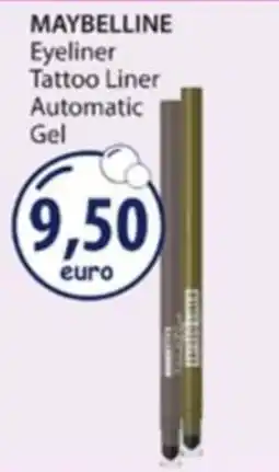 Acqua & Sapone MAYBELLINE Eyeliner Tattoo Linner Automatic Gel offerta