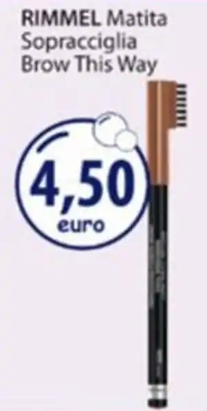 Acqua & Sapone RIMMEL Matita Sopracciglia Brow This Way offerta