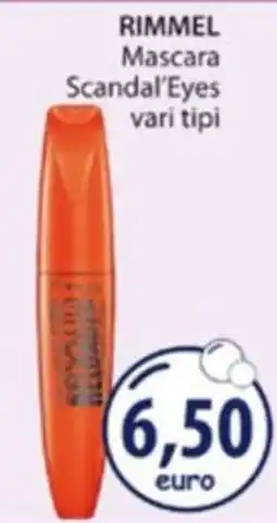 Acqua & Sapone RIMMEL Mascara Scandal'Eyes vari tipi offerta