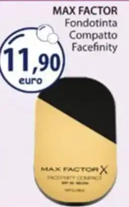 Acqua & Sapone MAX FACTOR Fondotinta Compatto Facefinity offerta