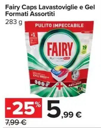 Fairy Caps Lavastoviglie e Gel