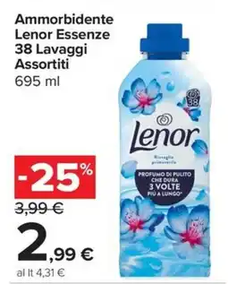 Carrefour Express Ammorbident Lenor Essenze offerta
