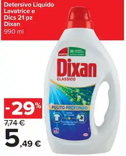 Carrefour Express Detersivo Liquido Lavatrice Dixan offerta