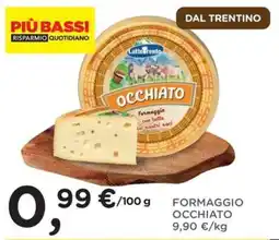Orvea Formaggio Occhiato Lattetrento offerta