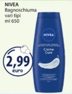 Acqua & Sapone NIVEA Bagnoschiuma Creme Care offerta