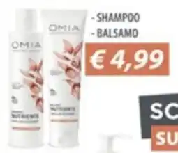 Acqua & Sapone OMIA SHAMPOO BALSAMO NUTRIENTE offerta