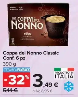 Carrefour Express Coppa del Nonno Classic offerta