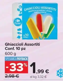 Carrefour Express Ghiaccioli Assortiti offerta