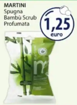 Acqua & Sapone MARTINI Spugna Bambù Scrub Profumata offerta
