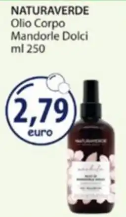 Acqua & Sapone NATURAVERDE Olio Corpo Mandorle Dolci offerta