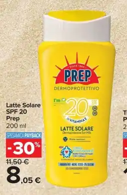 Carrefour Express Latte Solare Prep offerta