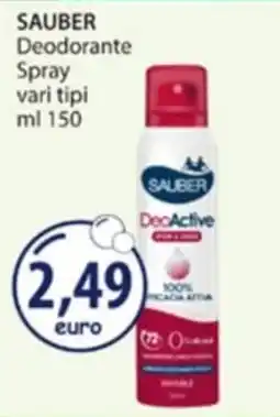 Acqua & Sapone SAUBER Deodorante Spray offerta