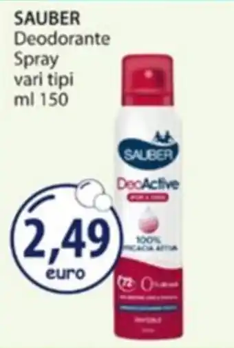 Acqua & Sapone SAUBER Deodorante Spray offerta