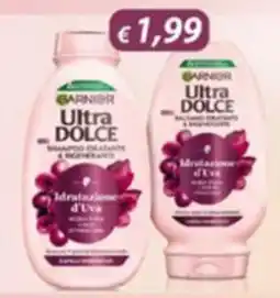Acqua & Sapone Garnier Ultra Dolce Shampoo Idratante d'Uva offerta
